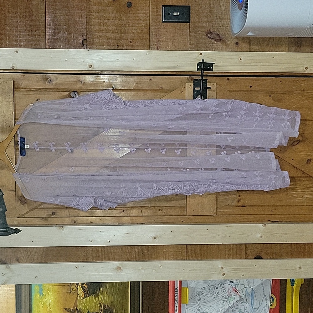 Blue Rain Lavender Lace Kimono Size Small from Francesca's